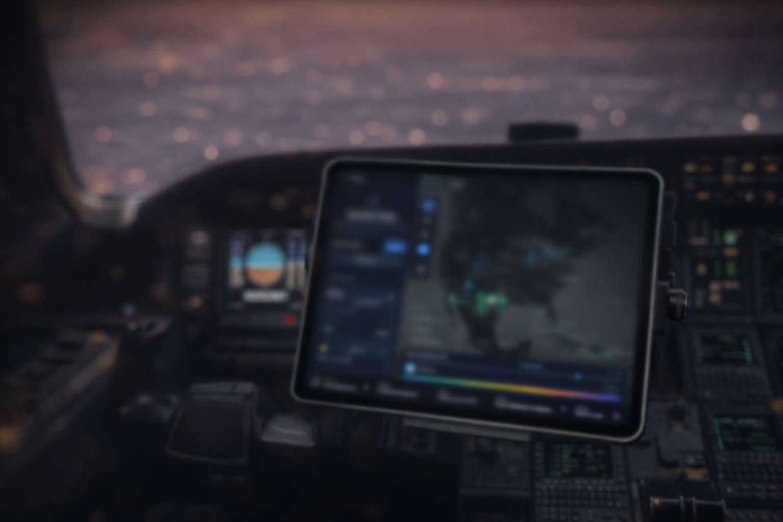 Cockpit background